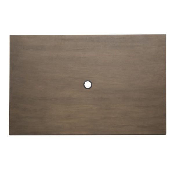 Bolero Complete OutdoorTable 120x76x76cm – Dark Wood