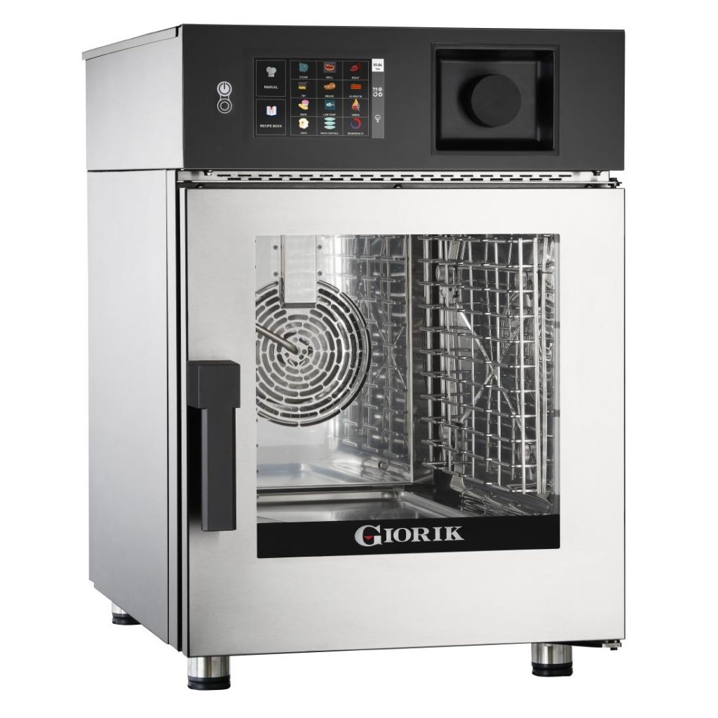 GIORIK KORE – KIG061W 6 X 1/1GN SLIMLINE GAS COMBI OVEN WITH WASH SYSTEM LPG