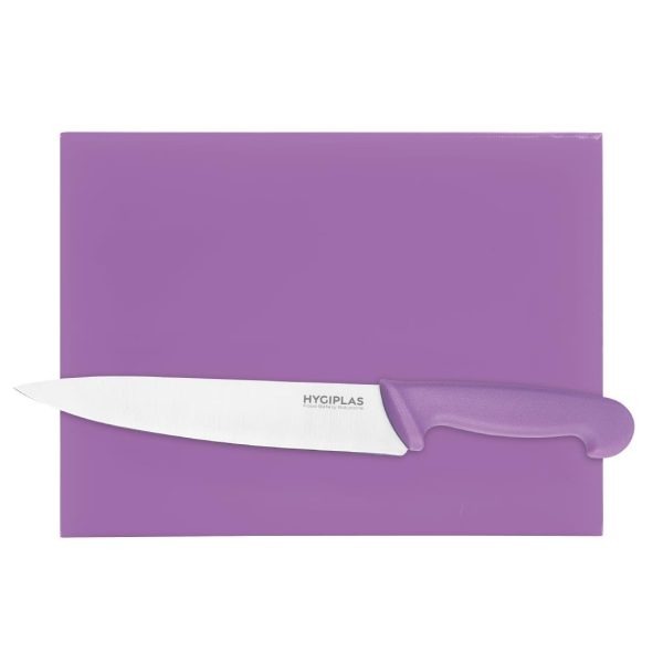 Hygiplas High Density Chopping Board Small Purple – 229x305x12mm