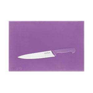 Hygiplas High Density Chopping Board Purple – 450x300x12mm