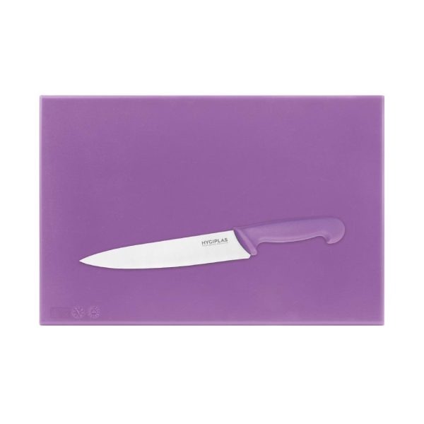 Hygiplas High Density Chopping Board Purple – 450x300x12mm