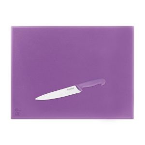 Hygiplas High Density Chopping Board Purple – 600x450x25mm
