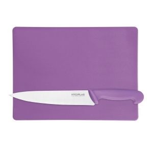 Hygiplas Low Density Chopping Board Small Purple – 229x305x12mm
