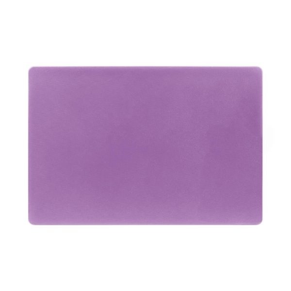 Hygiplas Low Density Chopping Board Purple – 300x450x20mm