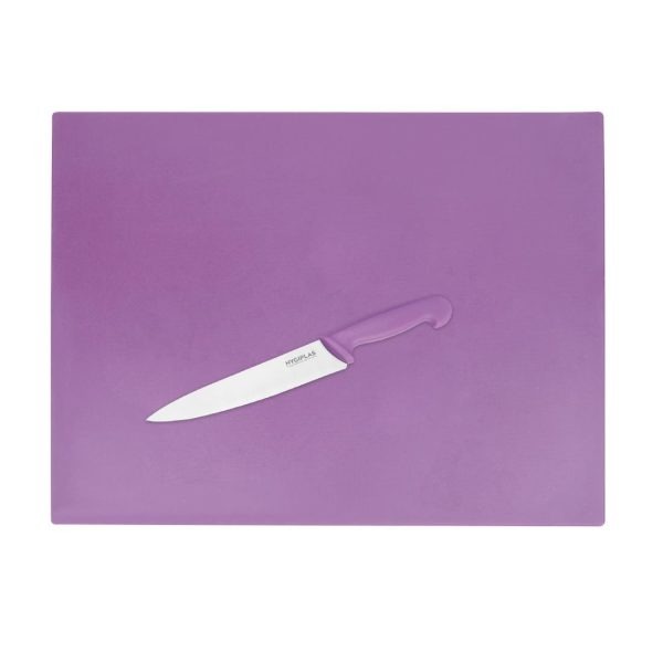 Hygiplas Low Density Chopping Board Purple – 600x450x10mm