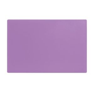 Hygiplas Anti-bacterial Low Density Chopping Board Purple – 450x300x10mm