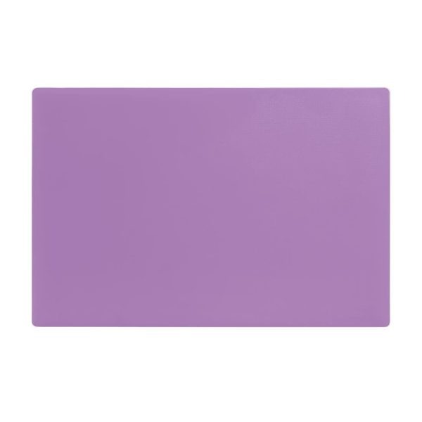 Hygiplas Anti-bacterial Low Density Chopping Board Purple – 450x300x10mm