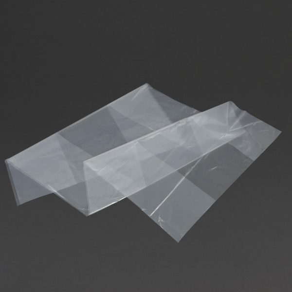 Jantex Medium Duty Recycled Bin Bag 12kg 90 ltr Clear (Pack of 200)