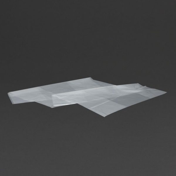 Jantex Medium Duty Recycled Bin Bag 12kg 90 ltr Clear (Pack of 200)