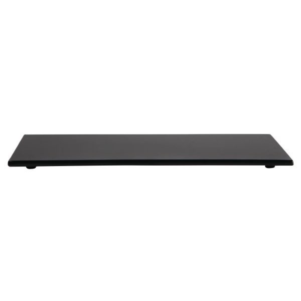 APS Zero Melamine Platter Black GN 1/3