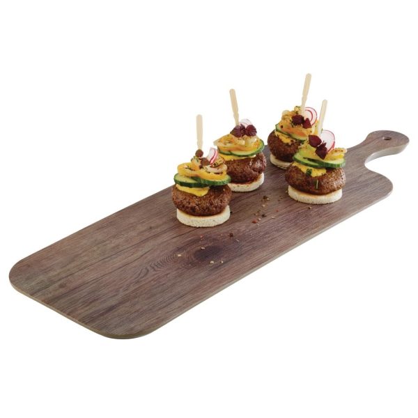 APS Oak Effect Rectangle Handled Paddle Board 480mm