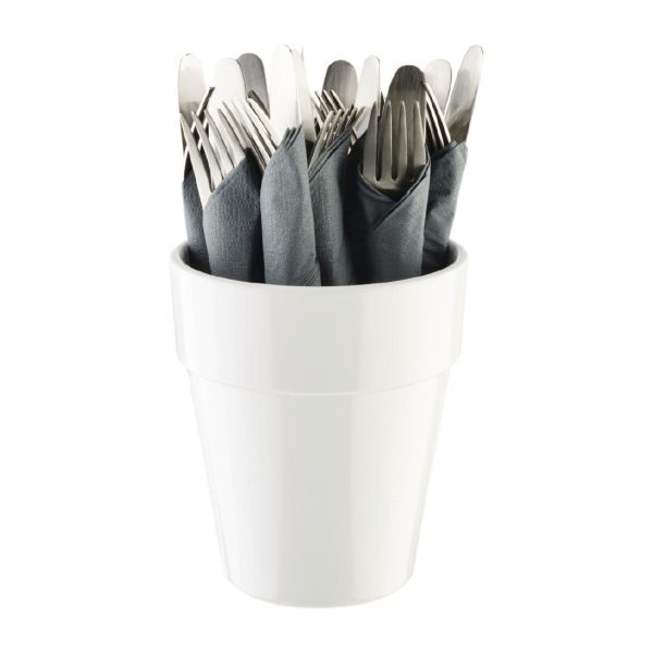 APS Flowerpot 130mm White