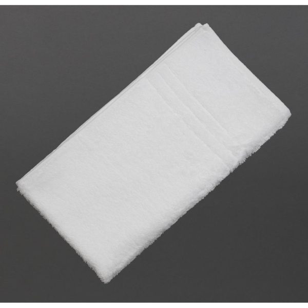 EcoKnit Hand Towel White, 650gsm