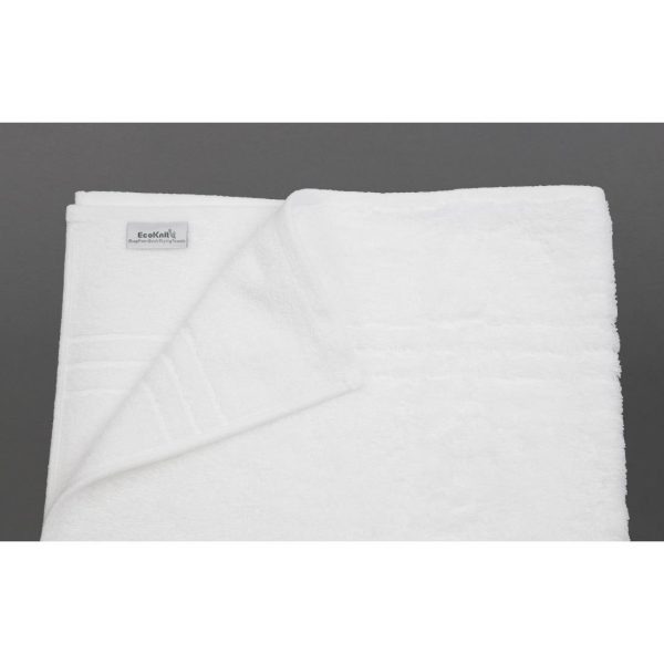 EcoKnit Bath Sheet White, 650gsm