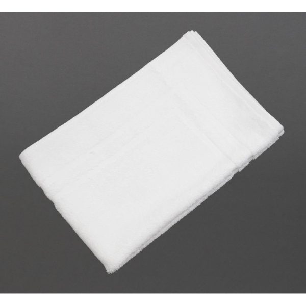 EcoKnit Bath Mat White, 800gsm