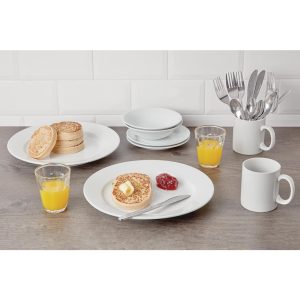 Student Accommodation Crockery and Cutlery Set