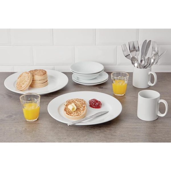 Student Accommodation Crockery and Cutlery Set