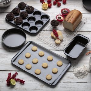 Vogue Bake Like A Pro Non-Stick Bakeware Set