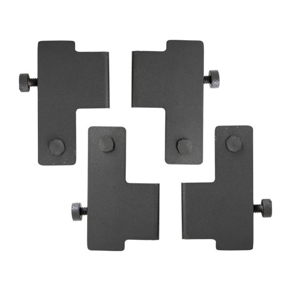 Steelite DWH Fusion Universal Shelf Holder Fusion Risers Black (Pack of 4)