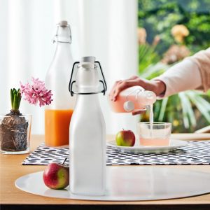 Steelite Swing Glass Bottle Satin – 500ml (Box 12)(Direct)