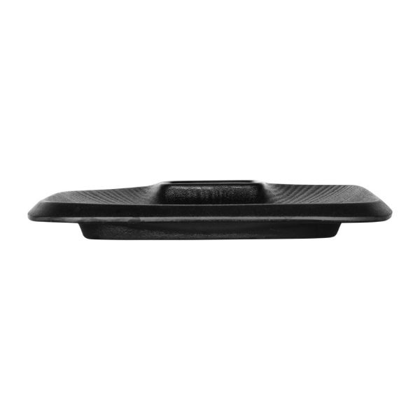 Steelite Hermosa Black Square Chip and Dip Pots 229x203mm (Pack of 6)