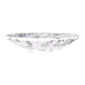 Steelite Hermosa Black Marble Round Plates 152mm (Pack of 6)