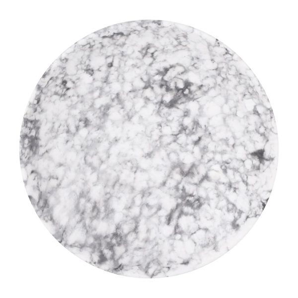 Steelite Hermosa Black Marble Round Plates 152mm (Pack of 6)