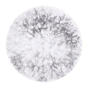 Steelite Hermosa Black Marble Round Plates 210mm (Pack of 6)