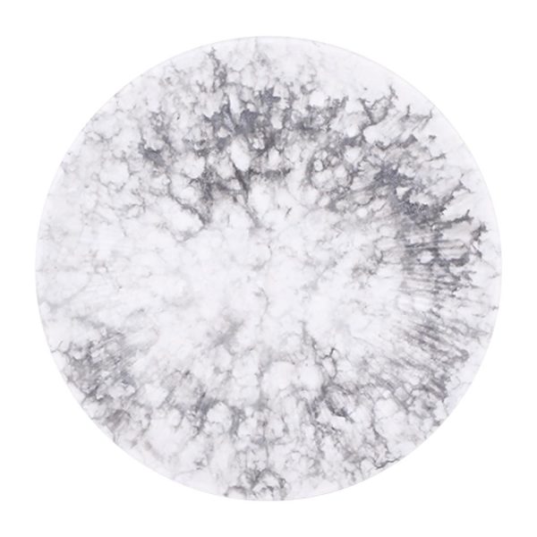 Steelite Hermosa Black Marble Round Plates 210mm (Pack of 6)