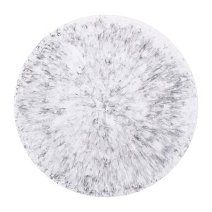 Steelite Hermosa Black Marble Round Plates 330mm (Pack of 6)