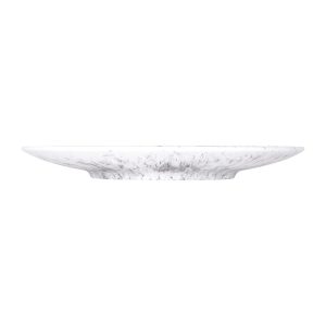 Steelite Hermosa Black Marble Round Plates 330mm (Pack of 6)