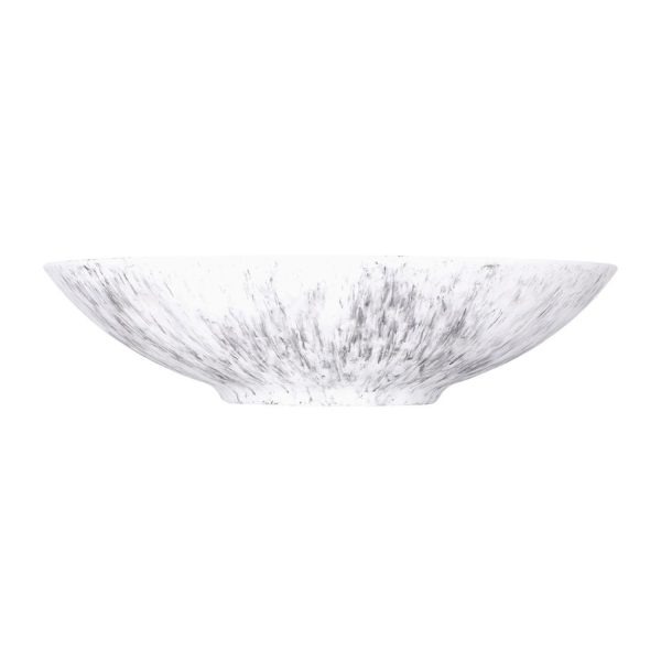 Steelite Hermosa Black Marble Round Bowls 305mm (Pack of 6)
