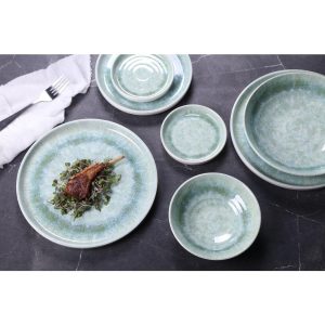 Steelite Monet Sea Moss Round Bowls 171mm (Pack of 6)