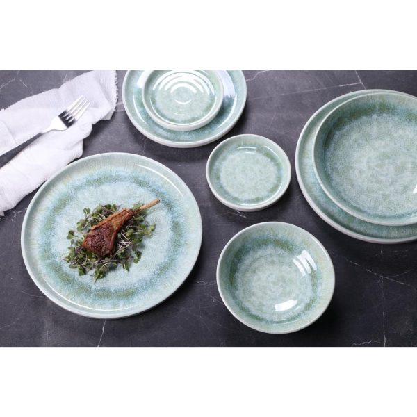 Steelite Monet Sea Moss Round Bowls 171mm (Pack of 6)