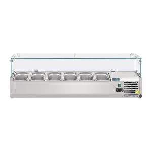Dimensions: 1400mm. For Pizza & Salad Prep Counter G623