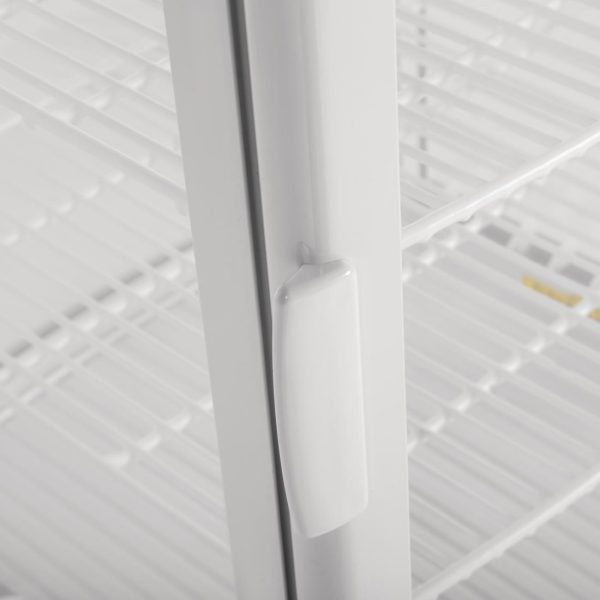 Polar C-Series Energy Efficient Curved Door Display Fridge White 86Ltr