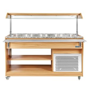 170W. Capacity: 4x 1/1GN. R600a