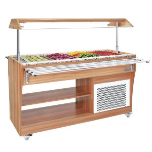 170W. Capacity: 4x 1/1GN. R600a
