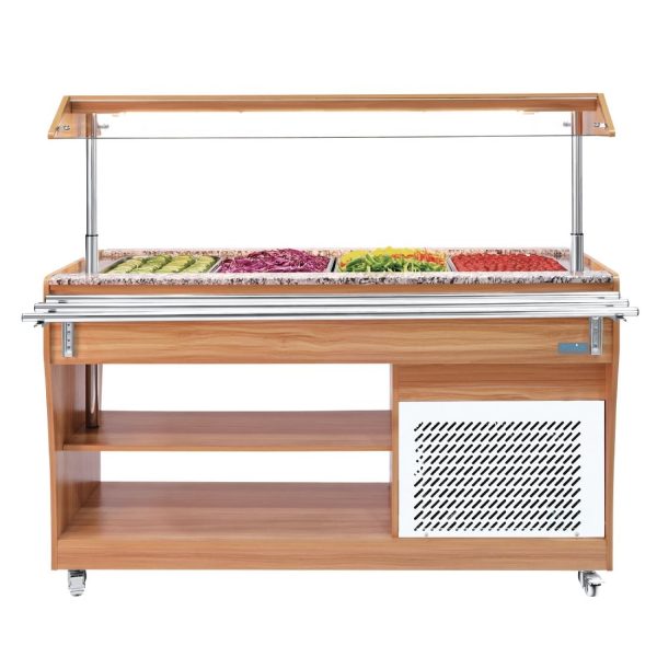 170W. Capacity: 4x 1/1GN. R600a