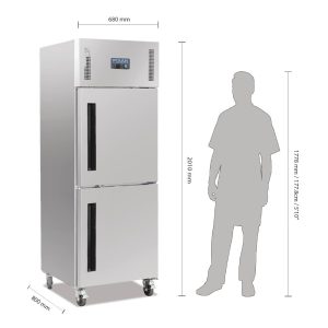300W. Total usable capacity: 376 Ltr. R600a