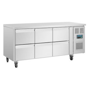 300W. Capacity: 6x1/1GN. R600a