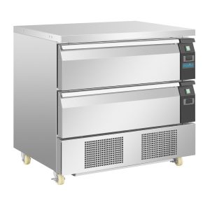 Polar Flexdrawer Counter. Double, 2 x 1/1GN