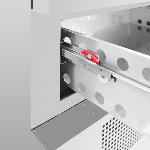 Polar Flexdrawer Counter. Double, 2 x 1/1GN