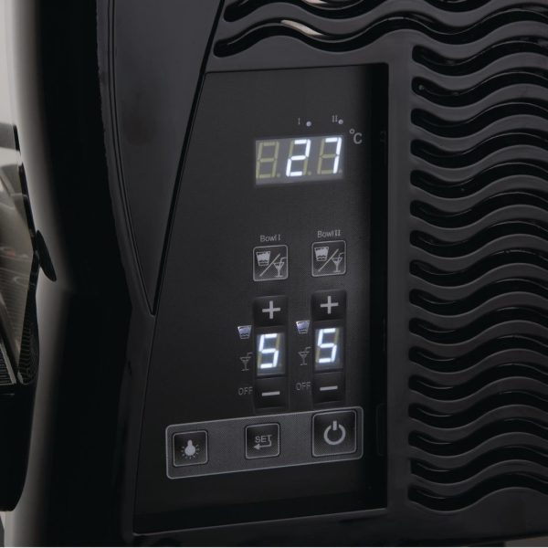 Double tank: 2 x 12 Ltr. R290.