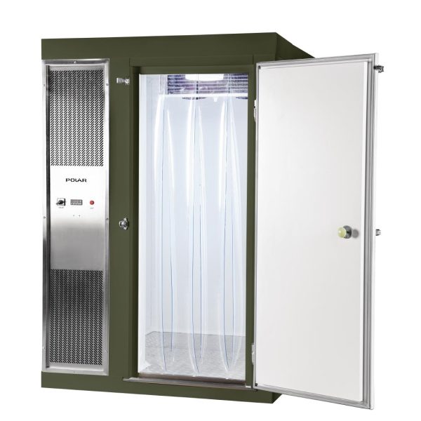 2.1 x 2.1m. Capacity: 7677 Ltr. Freezer