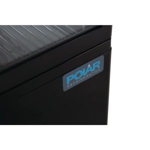 Polar C-Series Energy Efficient  Display Fridge Black 68Ltr