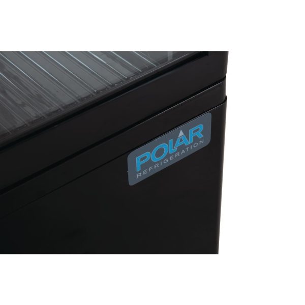Polar C-Series Energy Efficient  Display Fridge Black 68Ltr