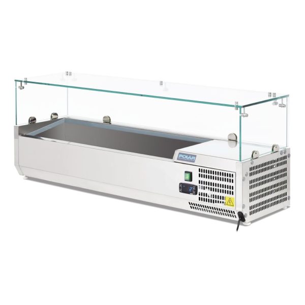 150W. Capacity: 5x 1/4GN. R600a