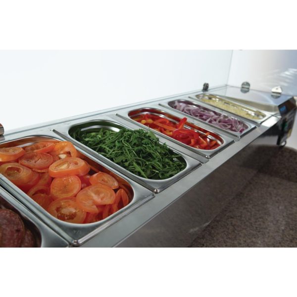 230W+150W. Stainless steel finish. Marble worktop. R600a