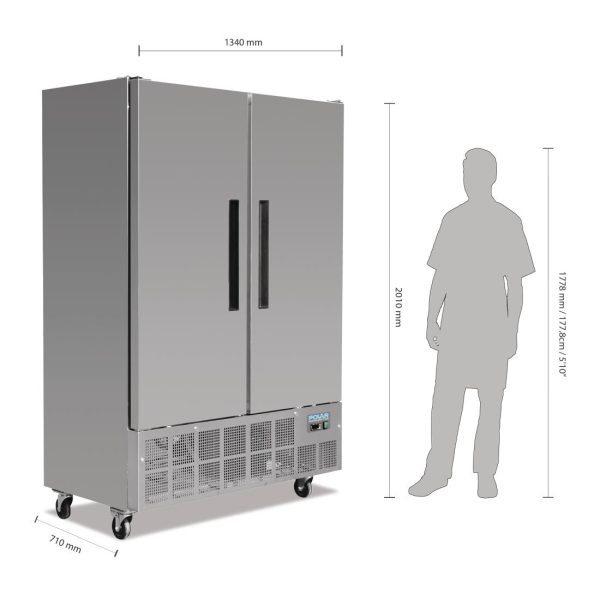 700W. Total usable capacity: 671 Ltr. R290